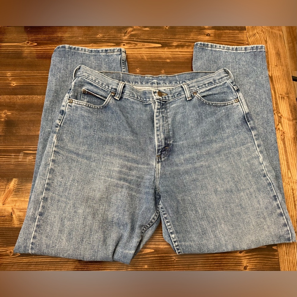 Lee‎ Light Blue Straight Leg Jeans